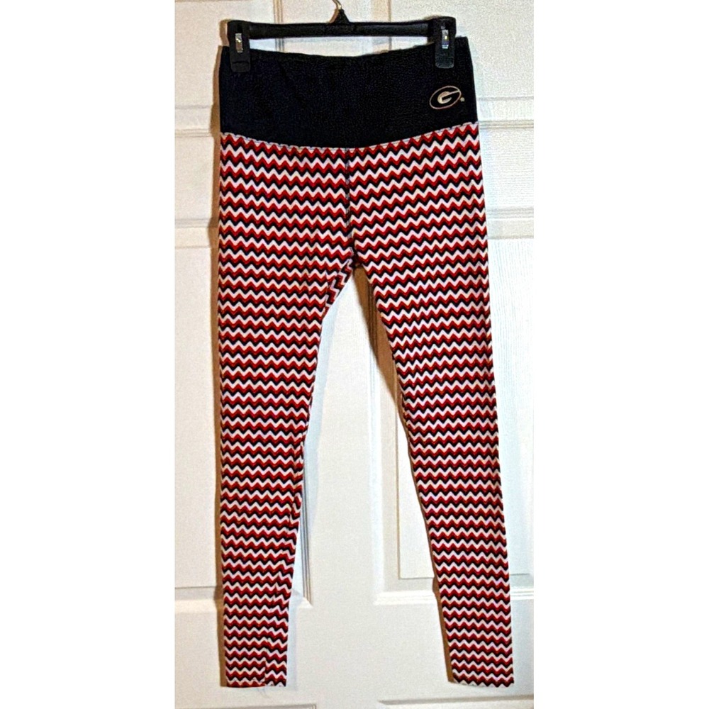 Loudmouth University of Georgia UGA Bulldogs Women's Size M/L Chevron Leggings